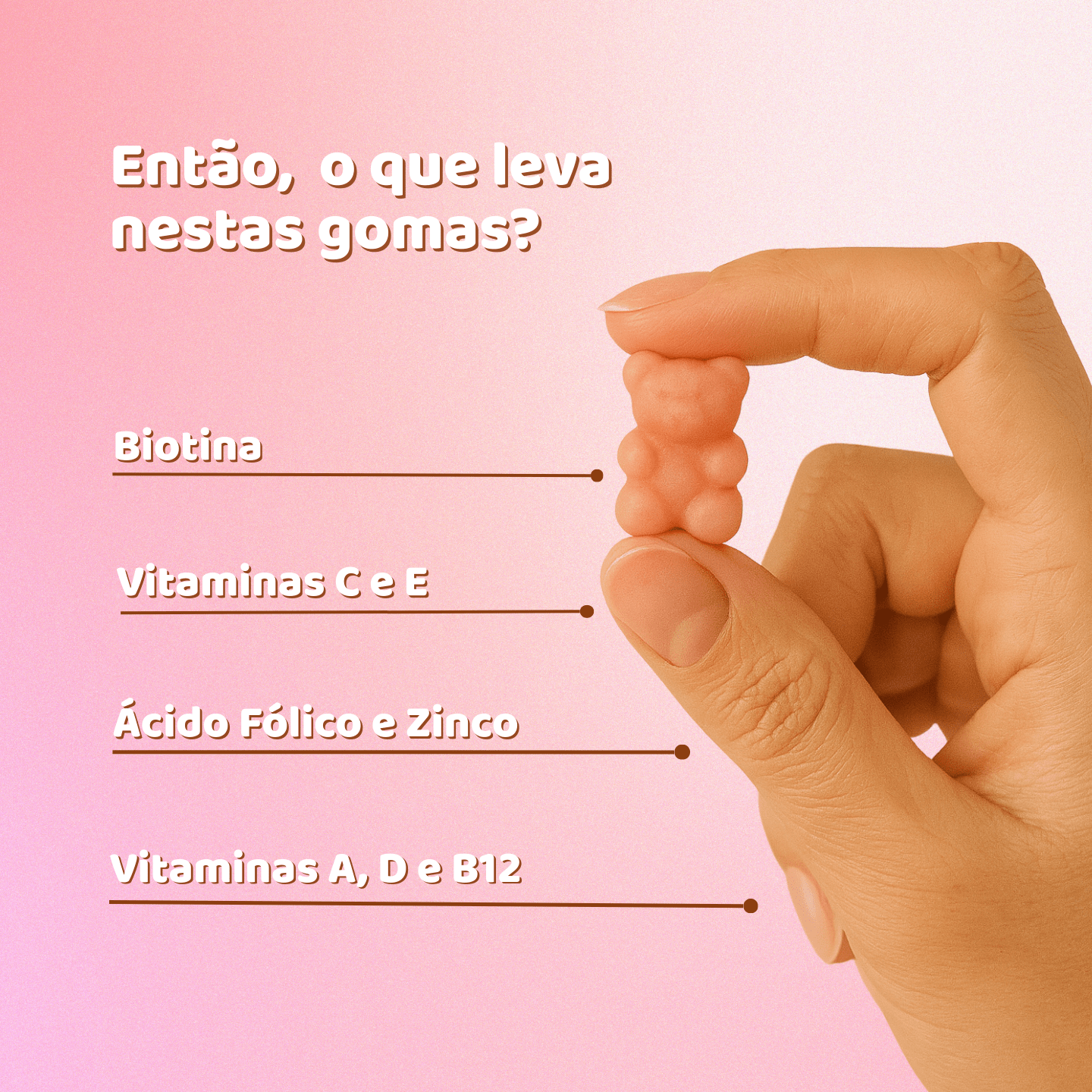 Gomas Para O Crescimento do Cabelo