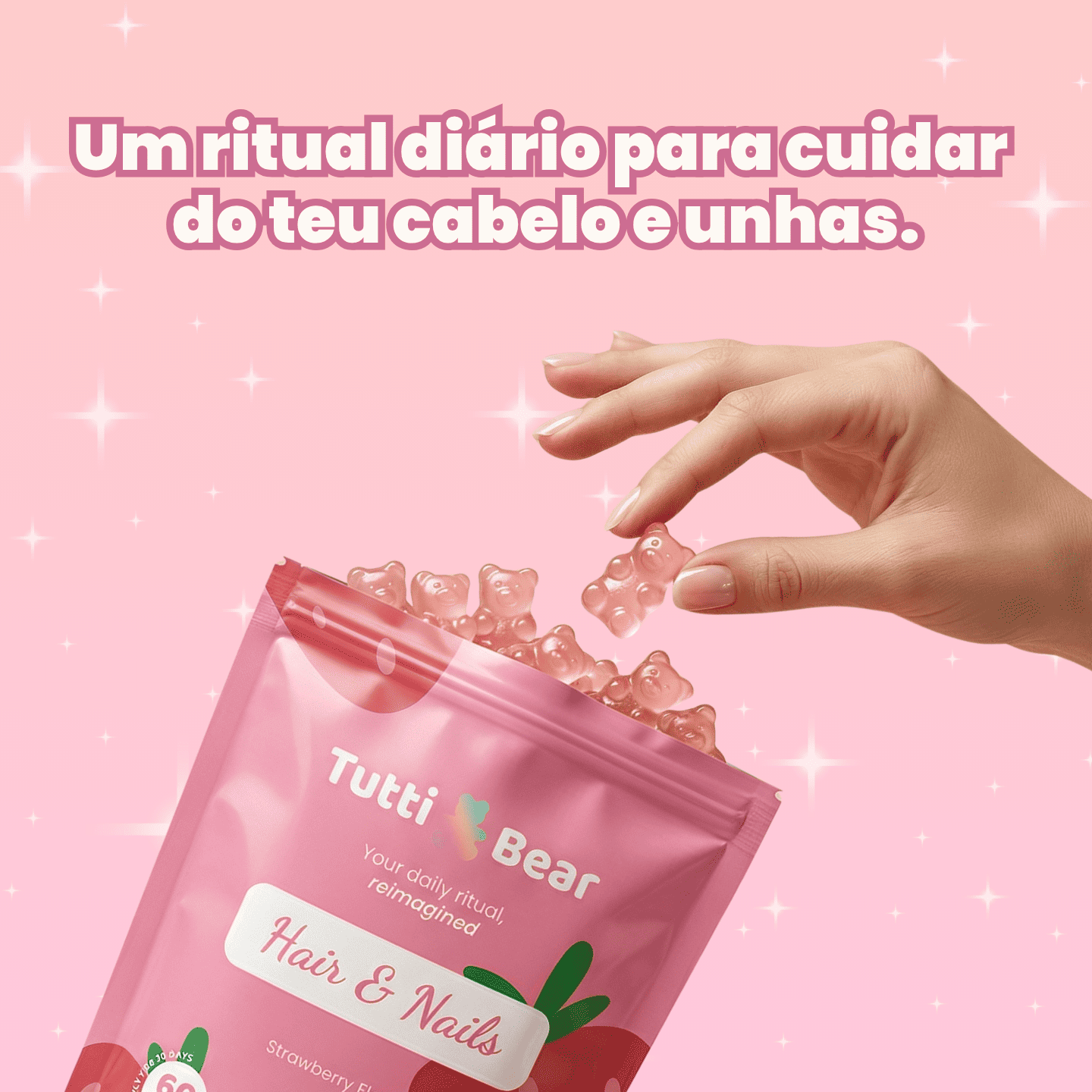 Gomas para o Cabelo e Unhas