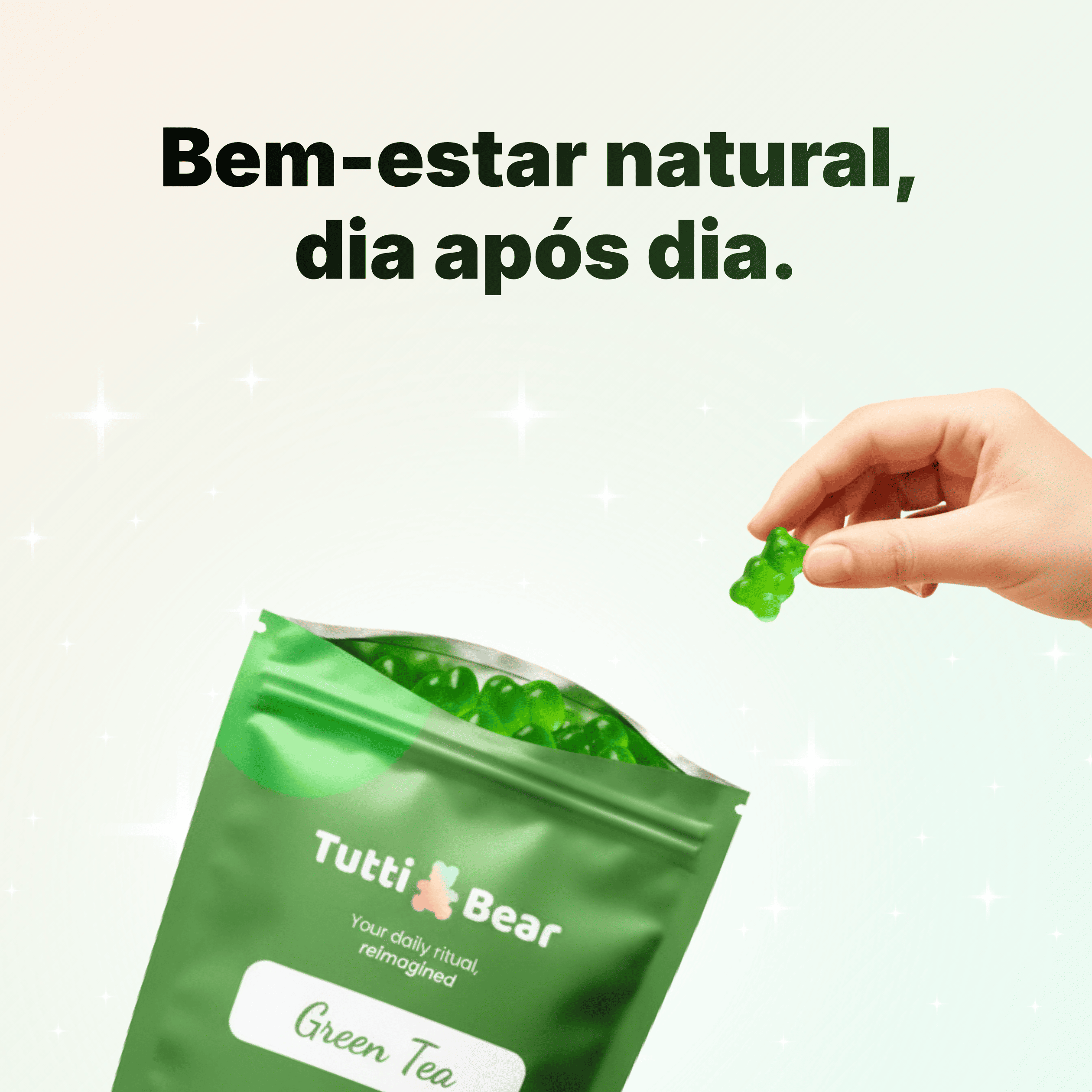 Gomas para o Metabolismo Ativo com Chá Verde