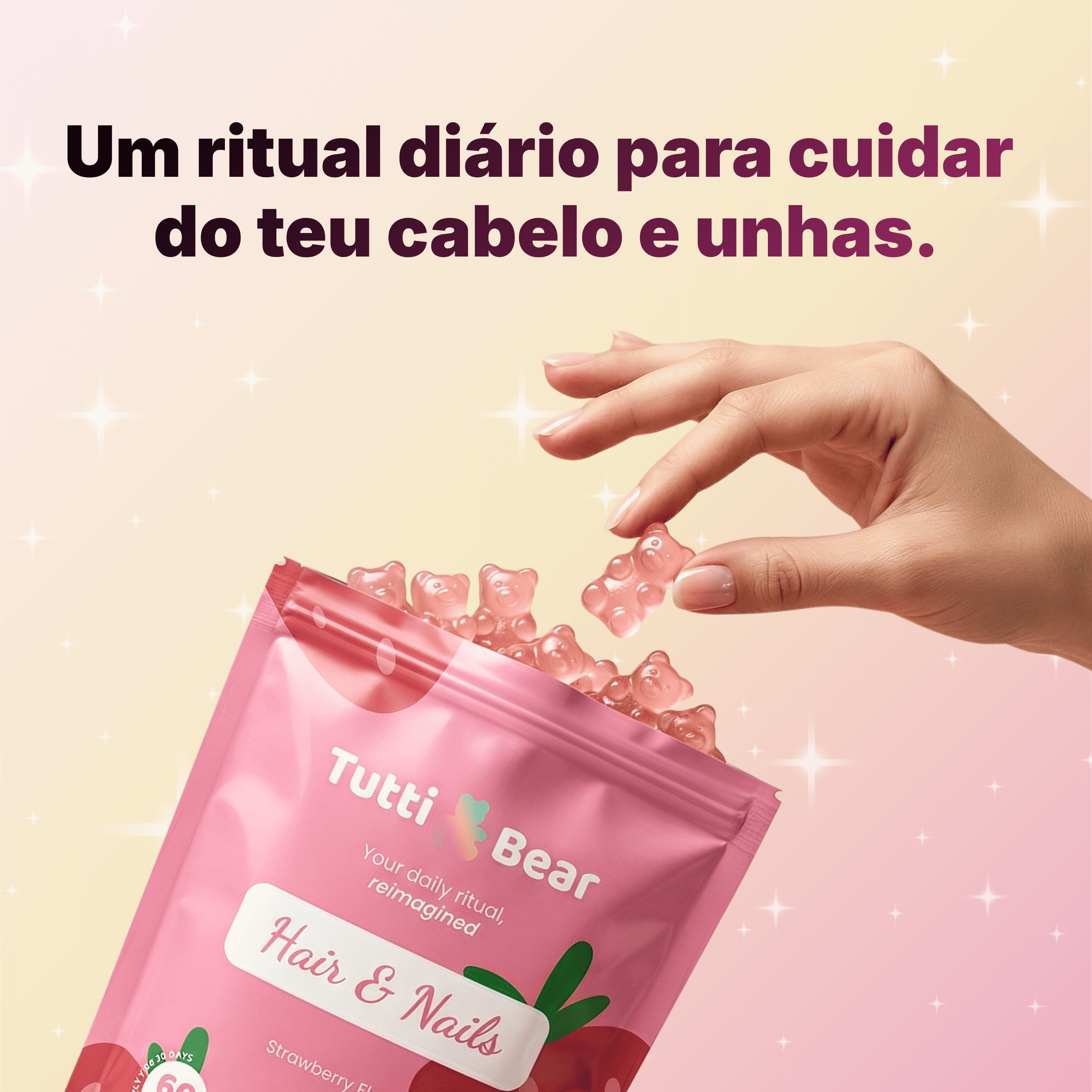 Gomas para o Cabelo e Unhas