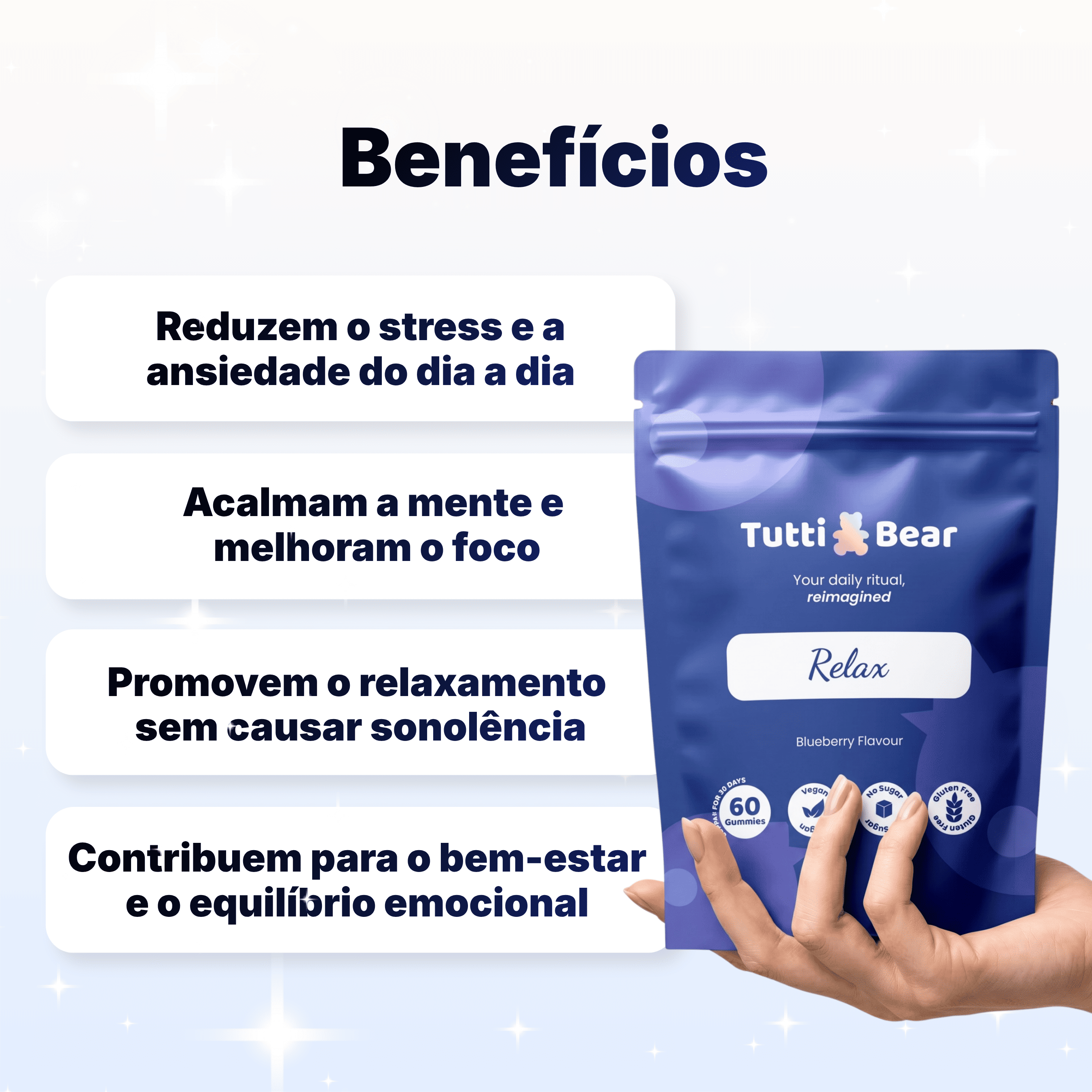 Gomas para o Alívio do Stress