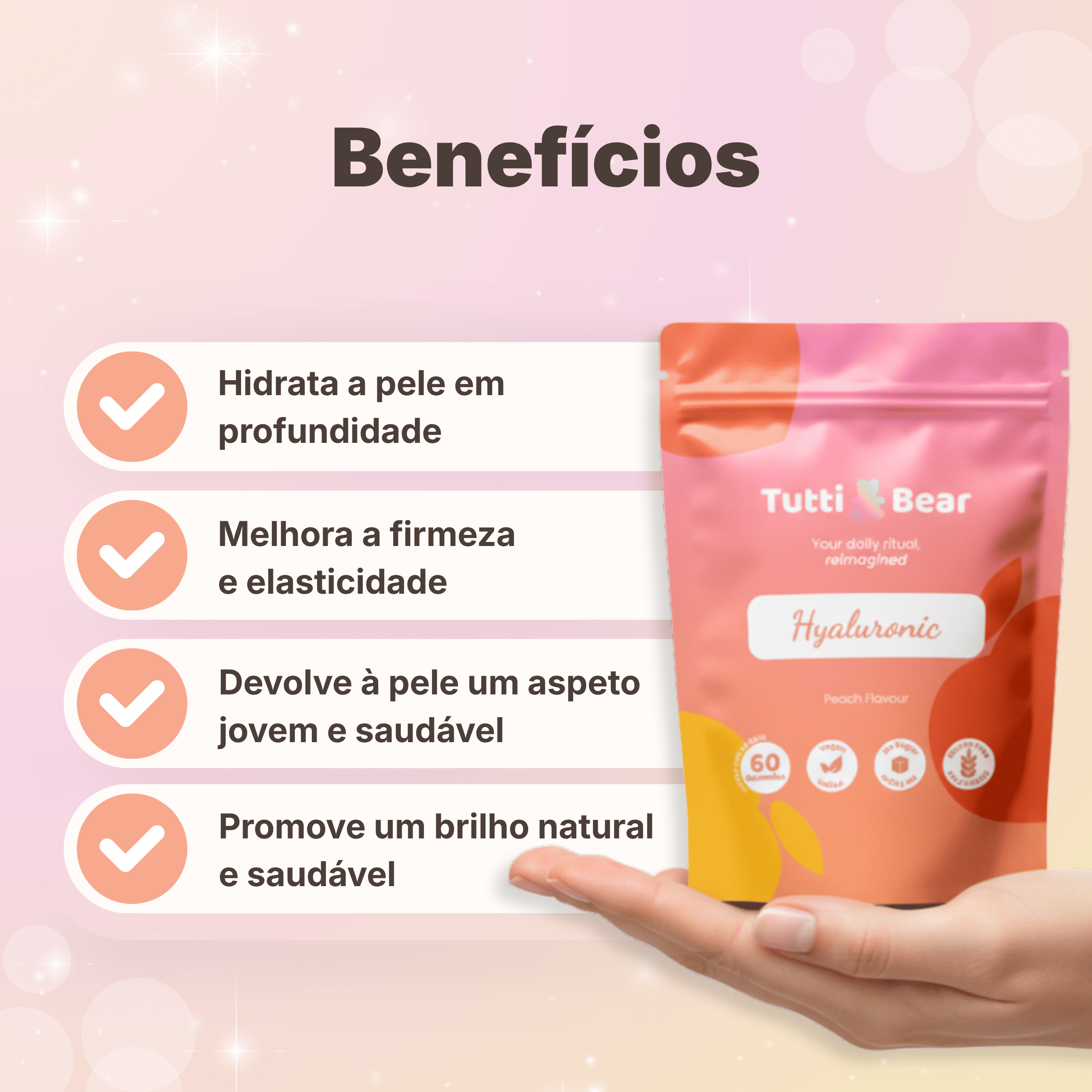 Gomas para Hidratação e Firmeza da Pele