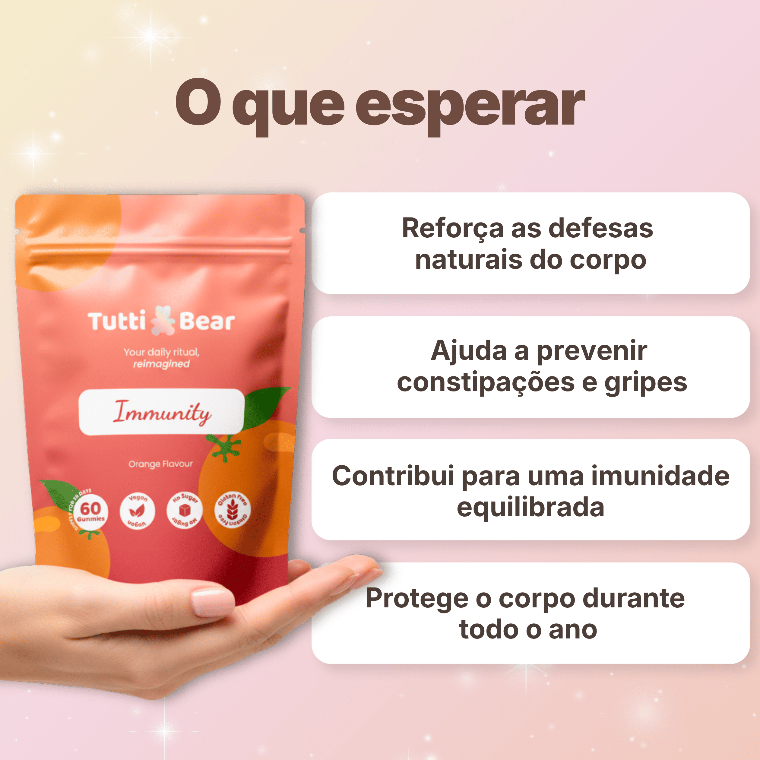 Gomas para Imunidade e Defesas com Equinácea