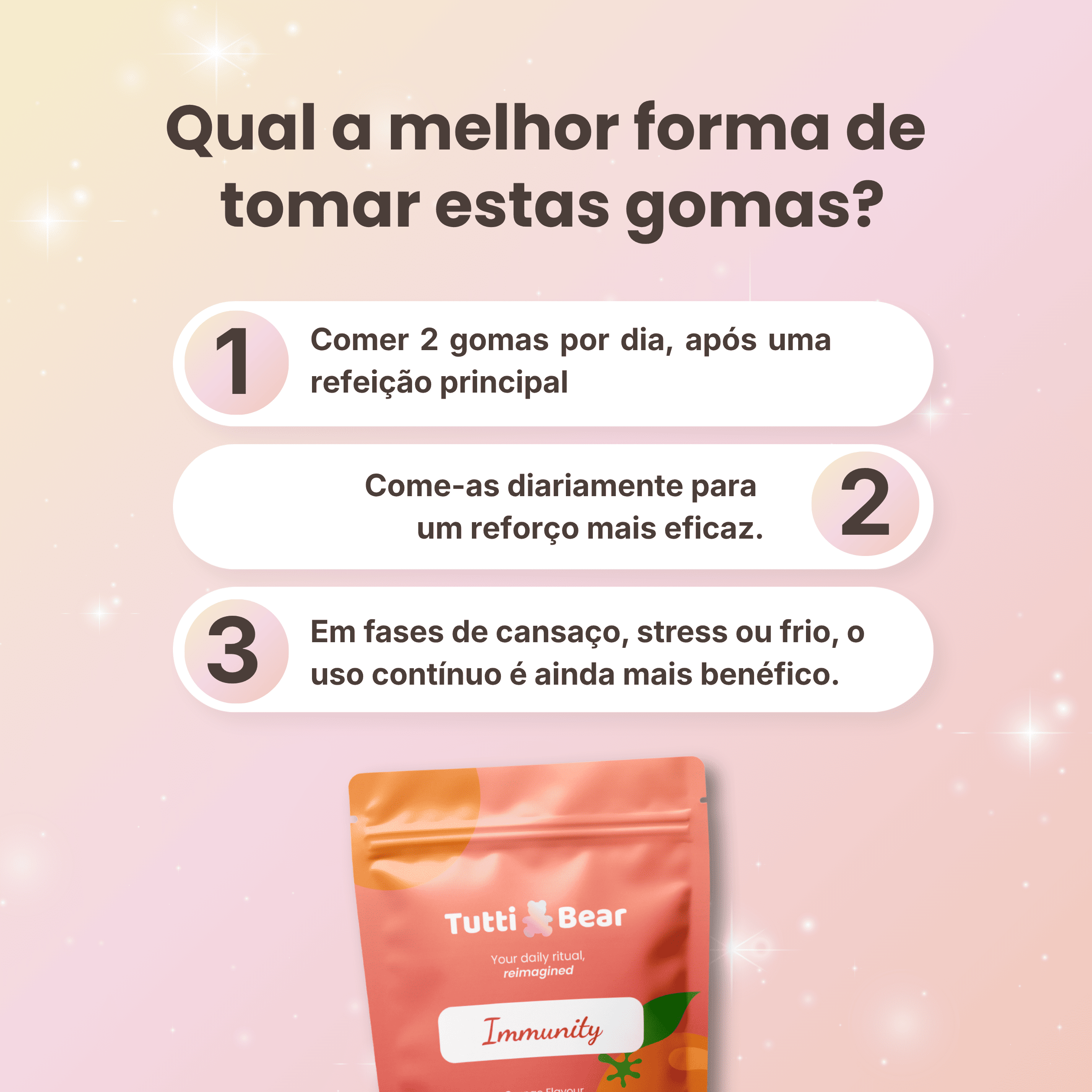 Gomas para Imunidade e Defesas com Equinácea