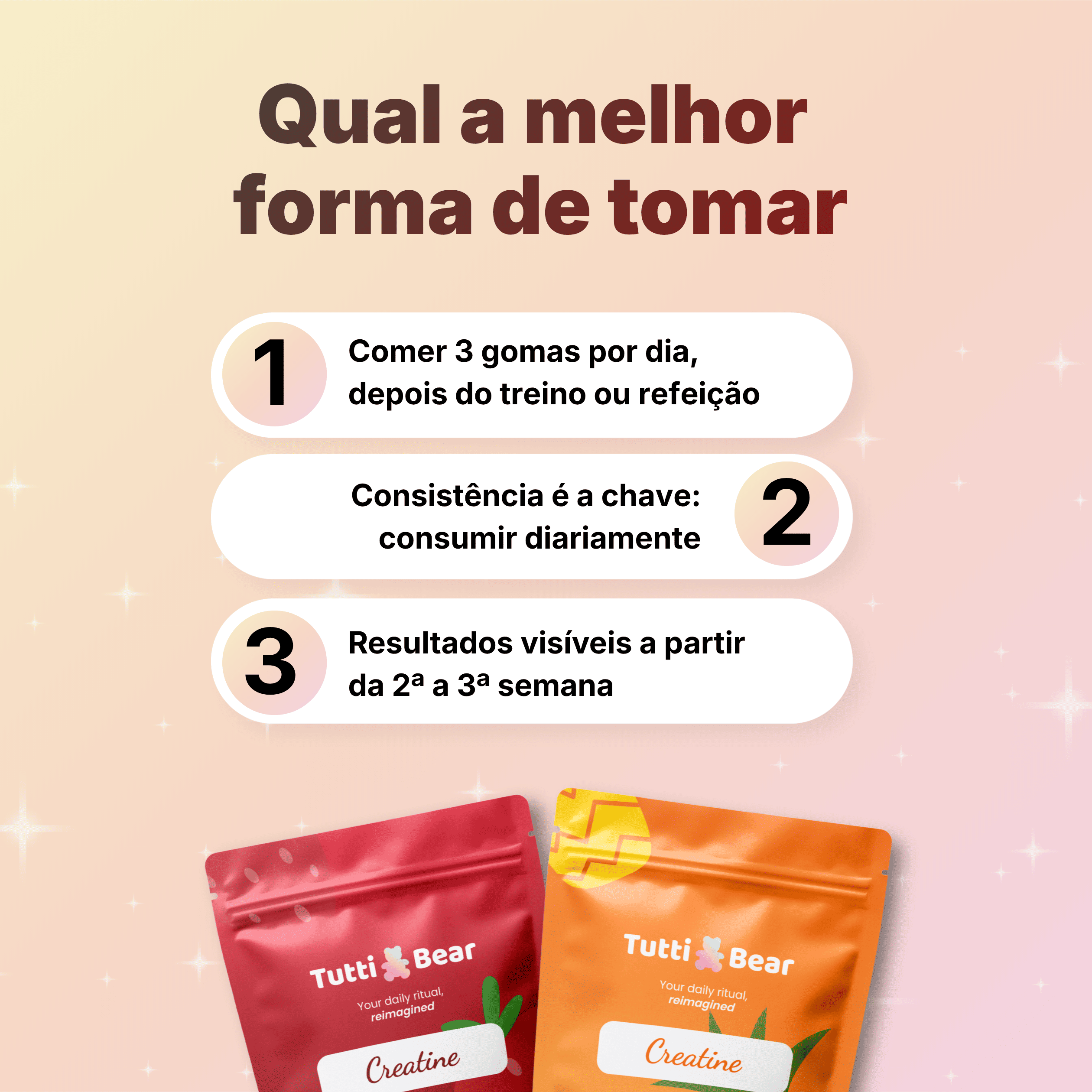 Gomas de Creatina