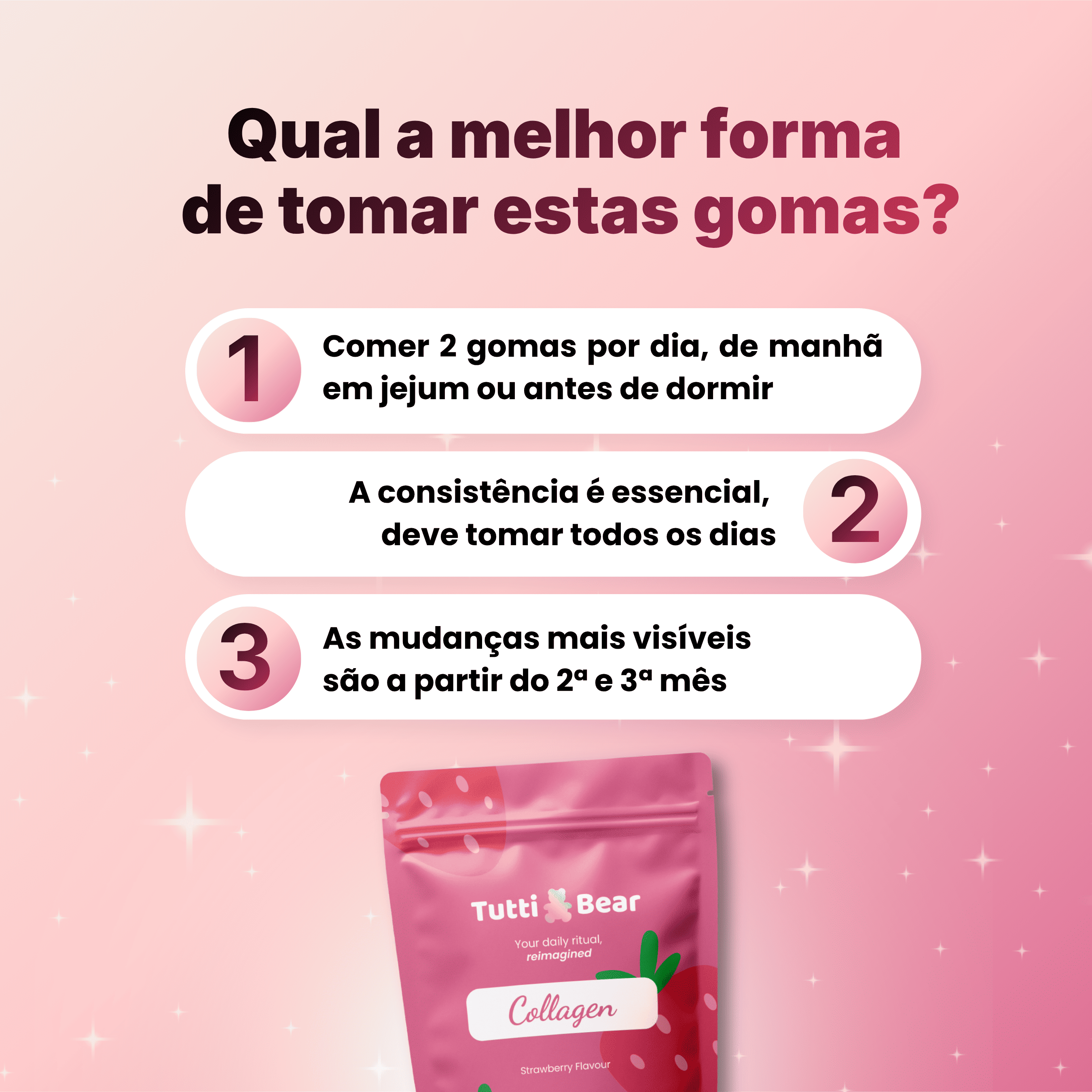 Gomas de Colagénio