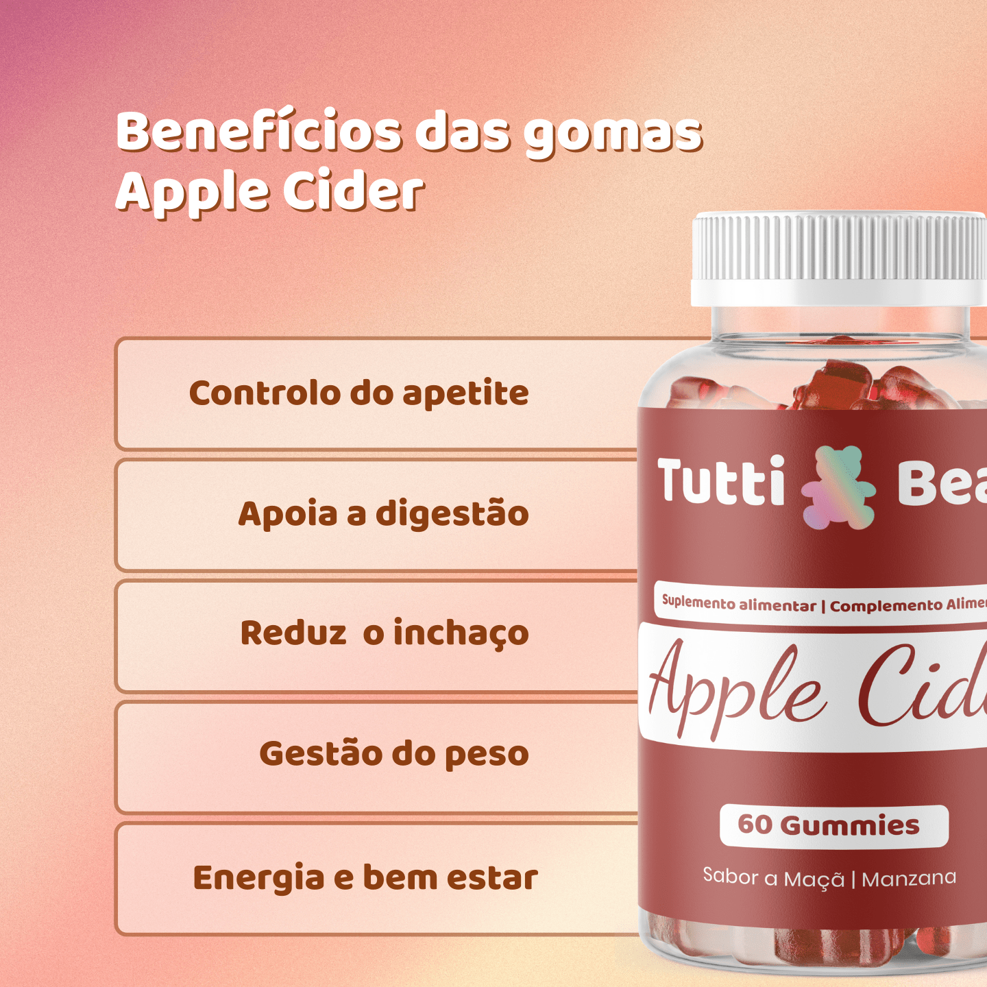 Gomas Para O Controlo do Apetite