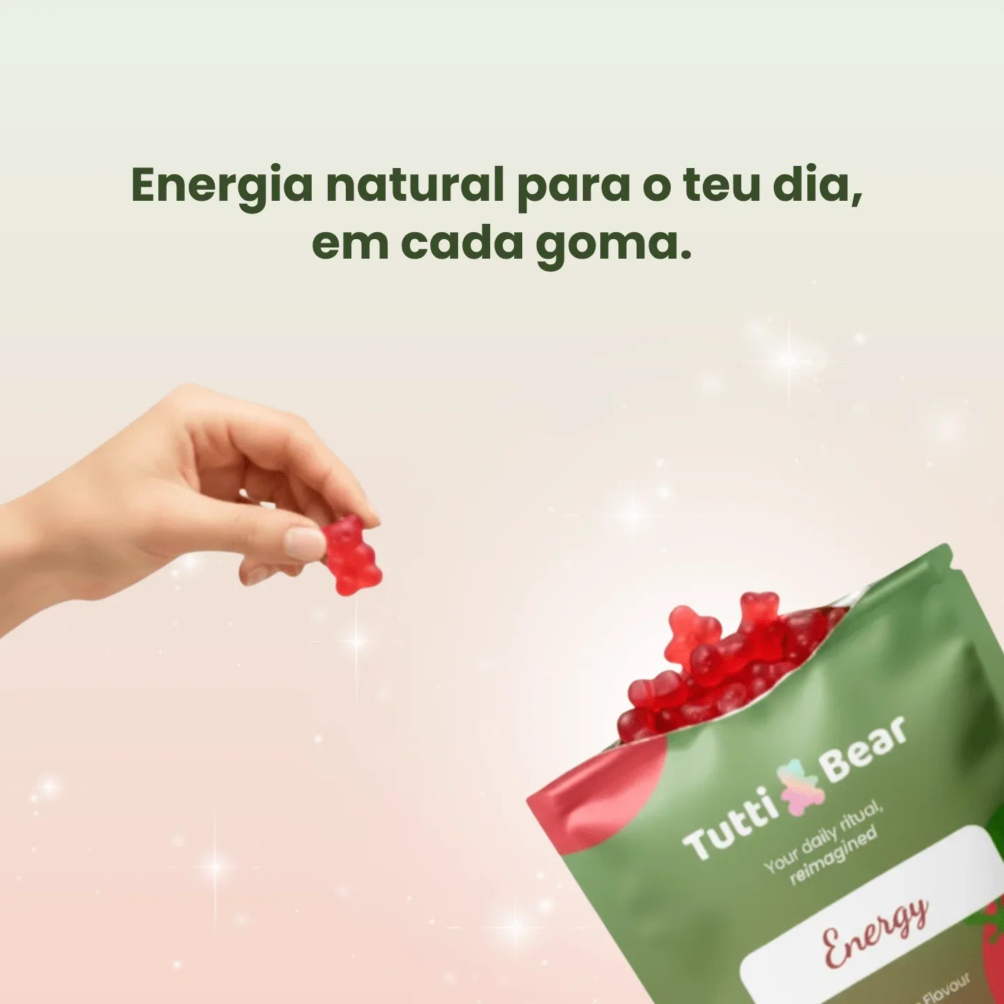 Gomas de Energia com Guaraná