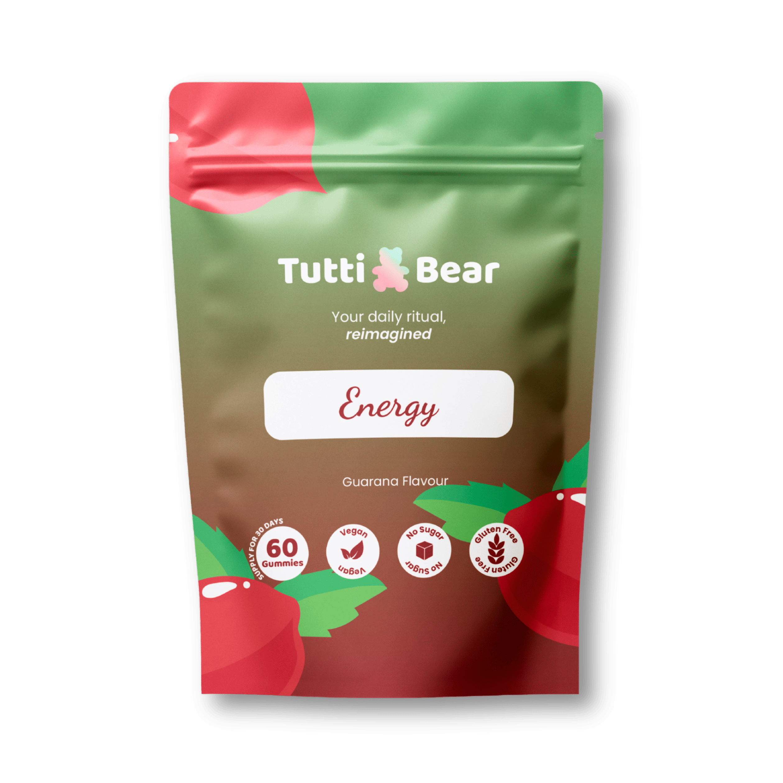 Gomas de Energia com Guaraná