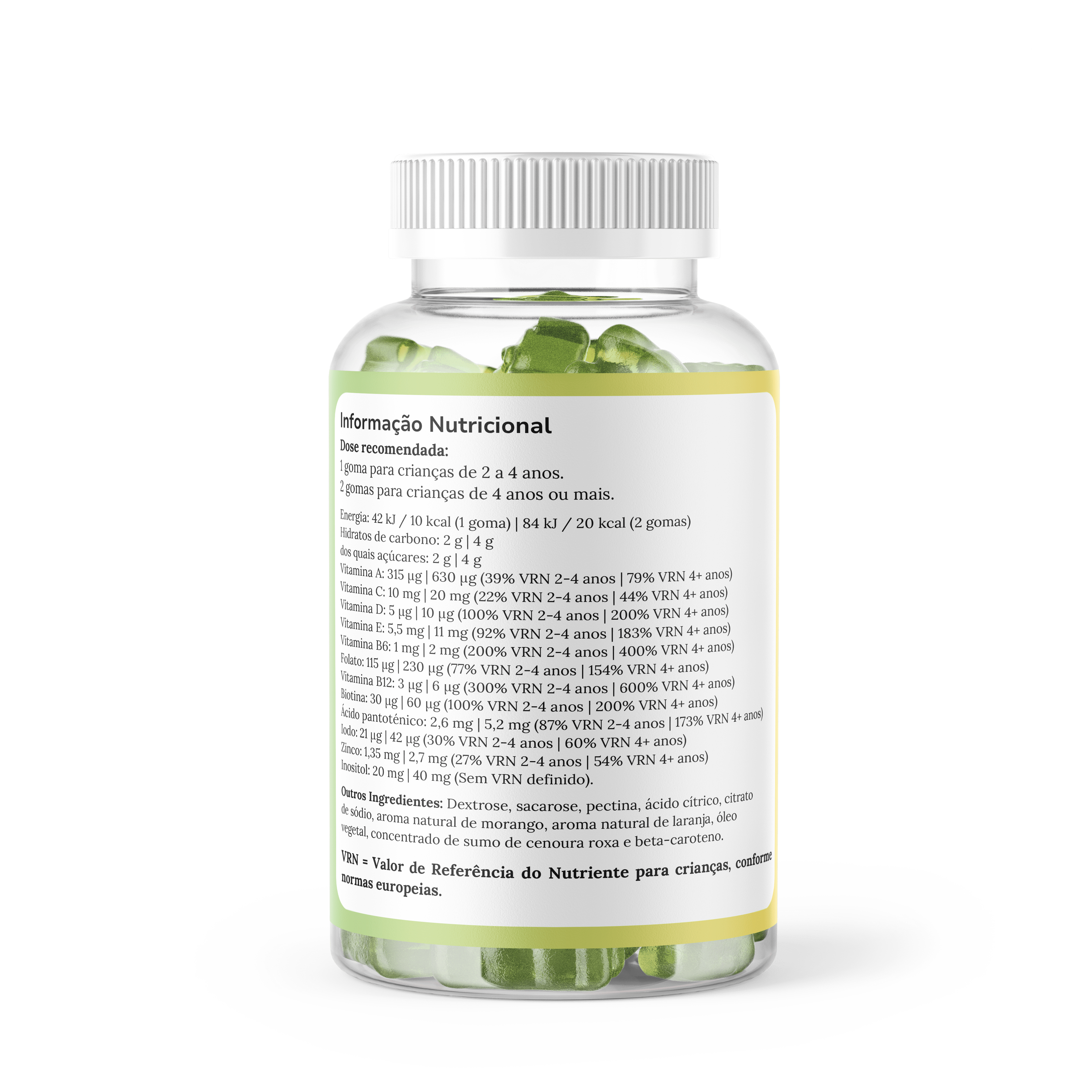 Multivitaminas para Crianças a partir dos 2 anos