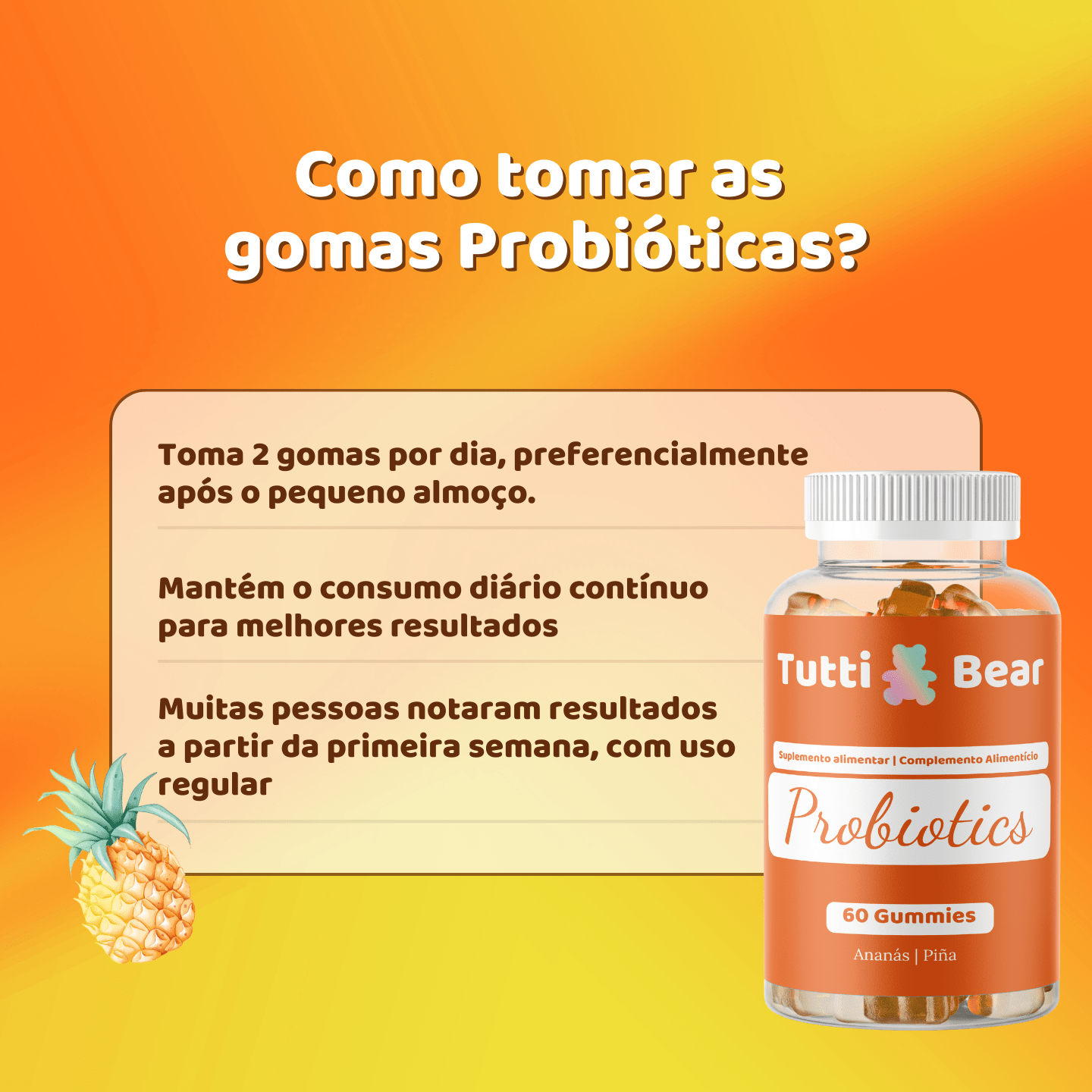 Gomas Probióticas